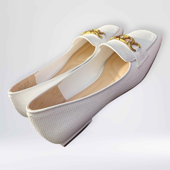 NEW Franco Sarto Women’s L-Tiari Slip On Loafers White Size 11M - Picture 7 of 14